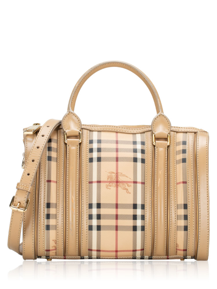 Haymarket Check Alchester Medium Bowling Bag Trench