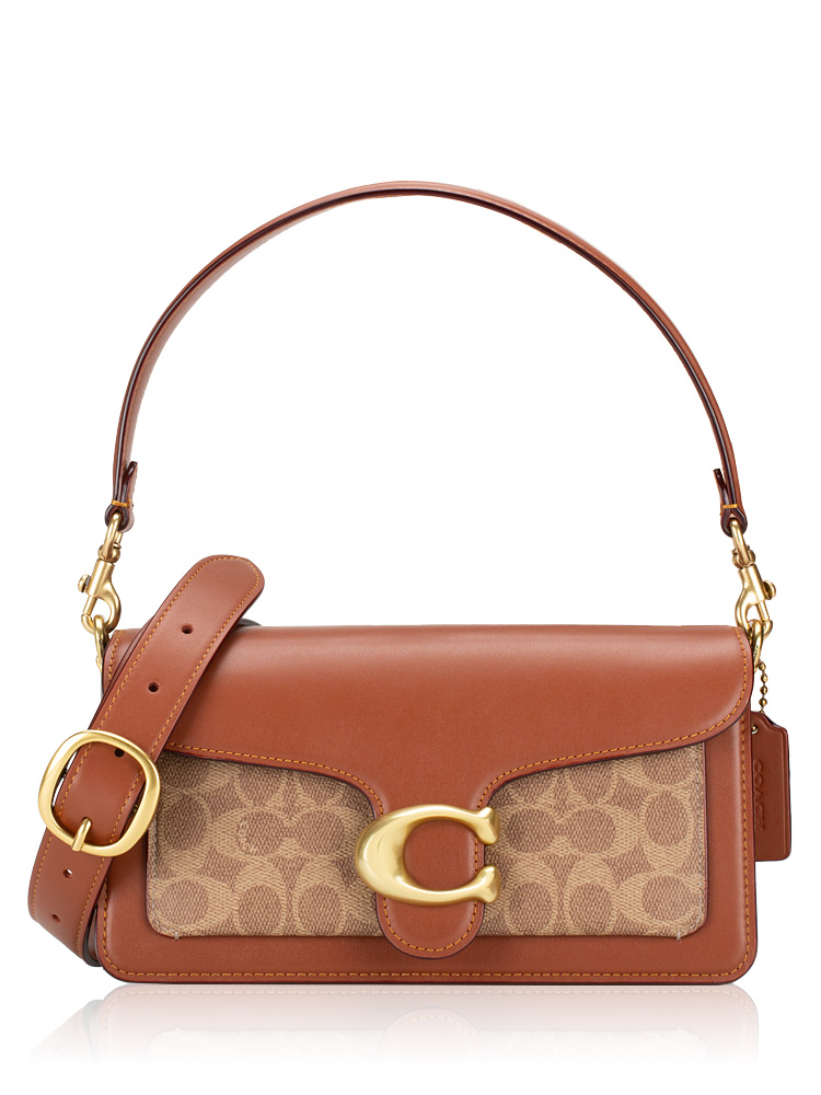 CI032 Signature Tabby 26 Shoulder Bag Tan Caramel