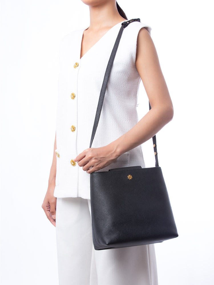 Emerson Bucket Bag Black