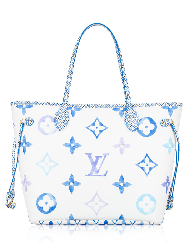 Monogram Giant By The Pool 2.0 Neverfull MM Blue
