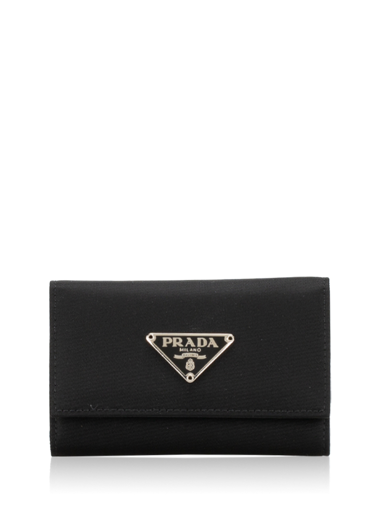 M222 Vintage Tessuto Key Holder Nero