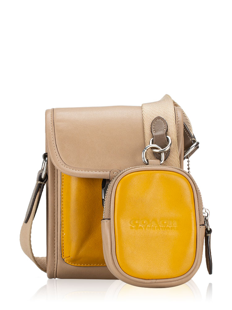 CF114 Colorblock Charter NS With Hybrid Pouch Crossbody Yellow