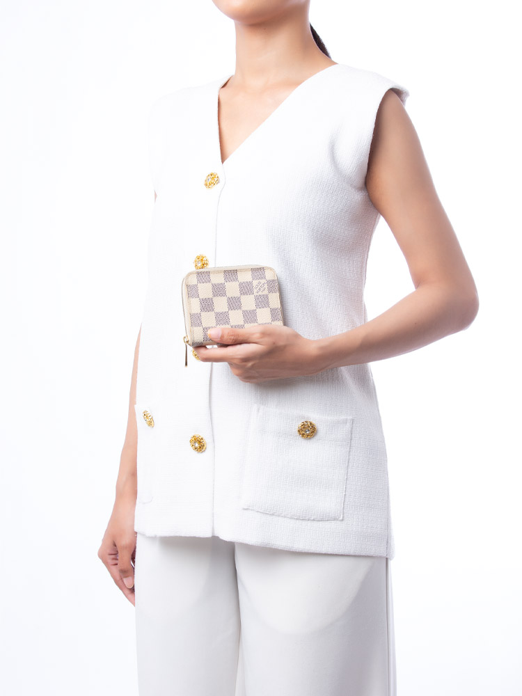 Damier Azur Zippy Coin Purse