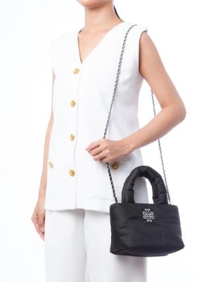 Britten Puffy Mini Tote Black