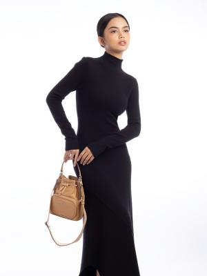 Khai Nylon Small Bucket Bag Peanut