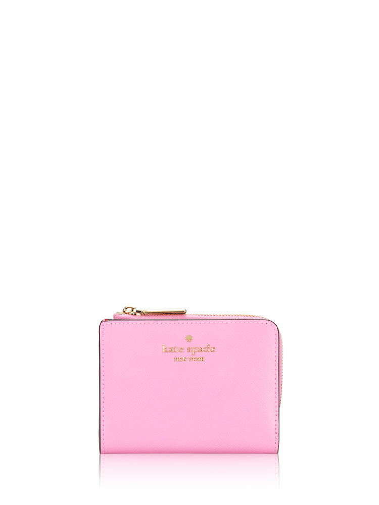 Madison Small L-Zip Wallet Surf Pink