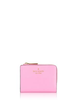 Madison Small L-Zip Wallet Surf Pink