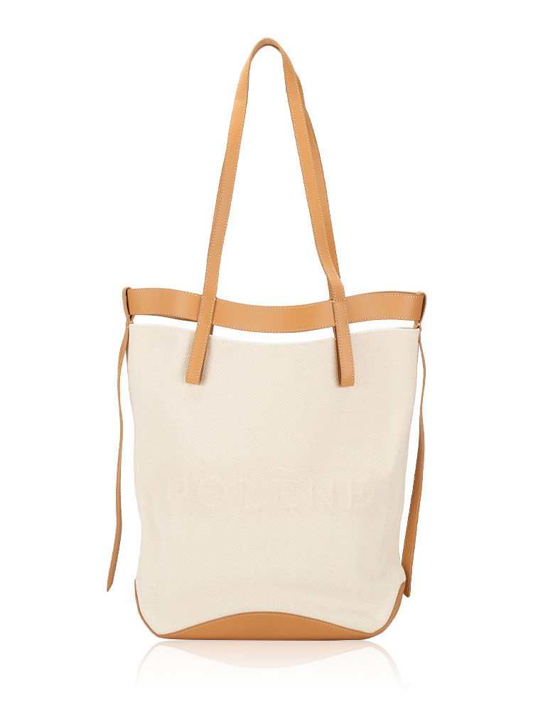 Canvas Ilo Tote With Pochette Tan
