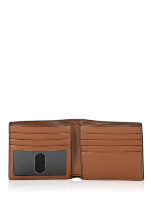 Men Cooper Pebbled Leather Billfold Wallet Luggage