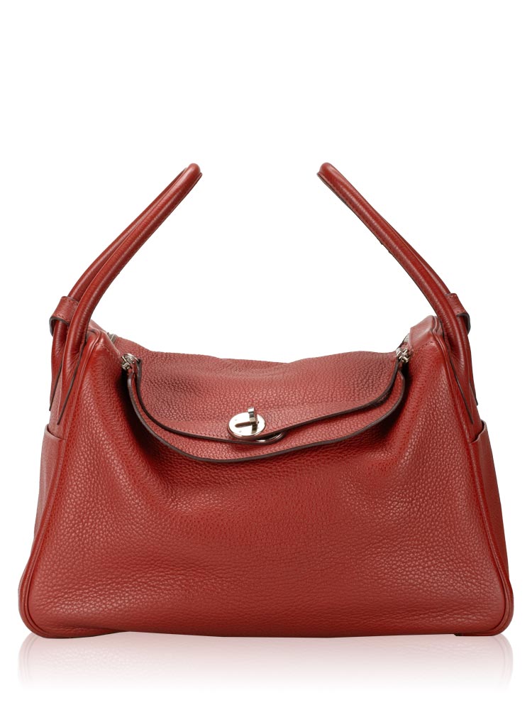 Taurillon Clemence Lindy 34 Rouge Garance