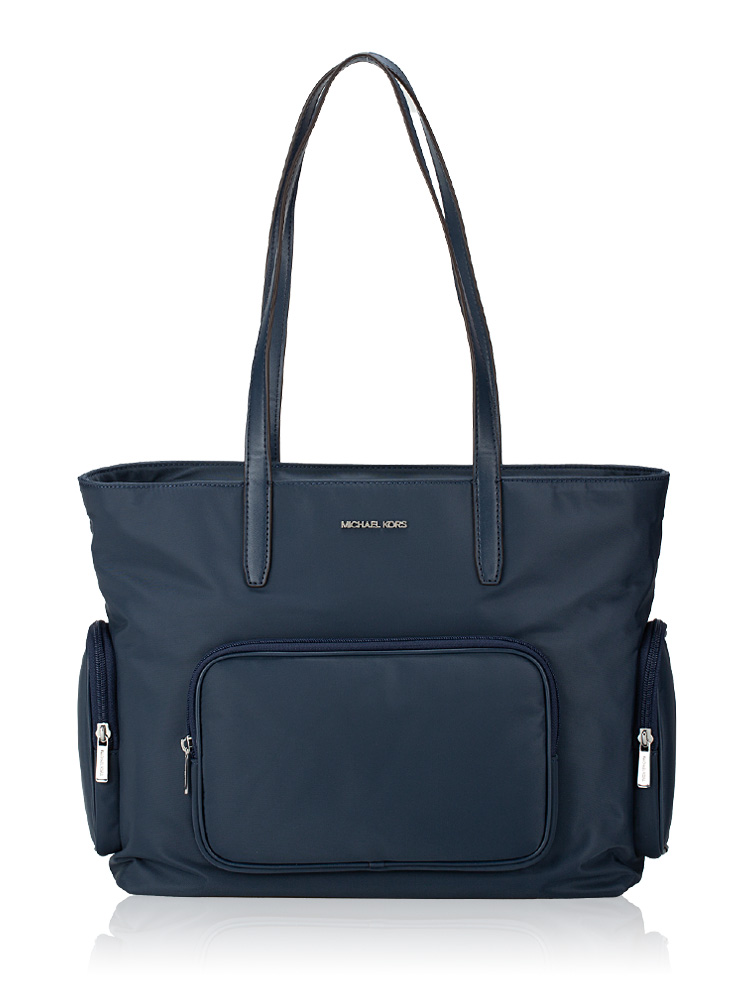 Khai Nylon Large Tote Navy
