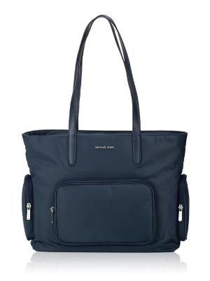 Khai Nylon Large Tote Navy