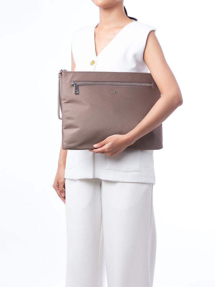 Eden Laptop Sleeve Taupe