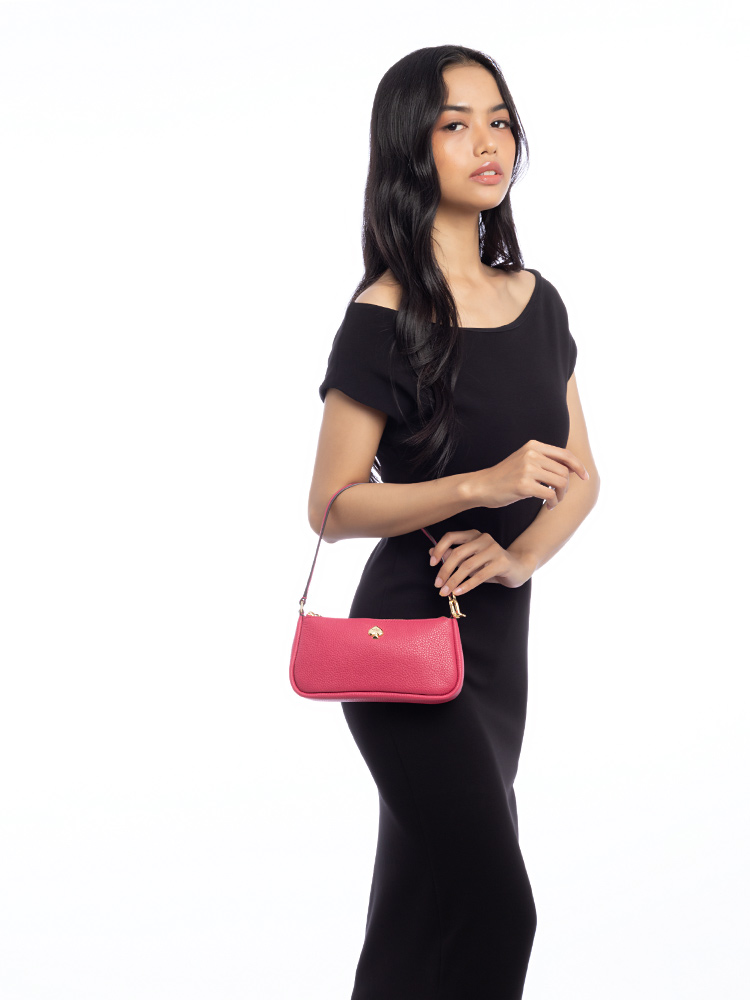 Kayla Convertible Wristlet Rose Oil