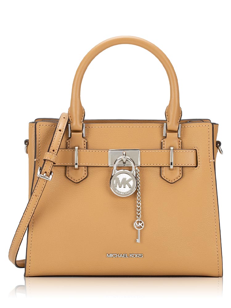 Hamilton Leather Small Satchel Peanut