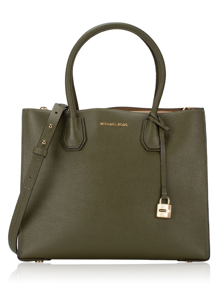 Mercer Leather Large Tote Olive
