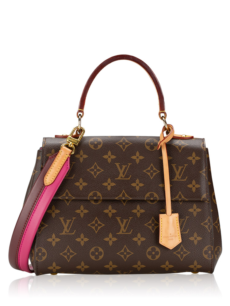 Monogram Cluny BB Bordeaux Fuchsia