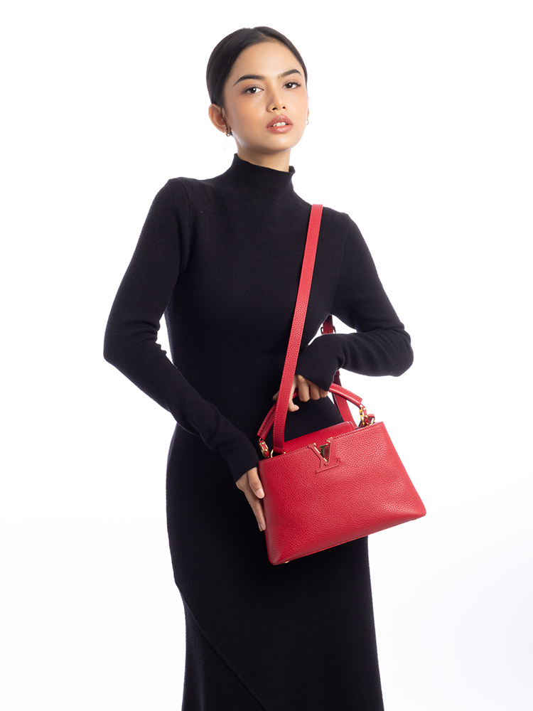 Taurillon Capucines BB Scarlet