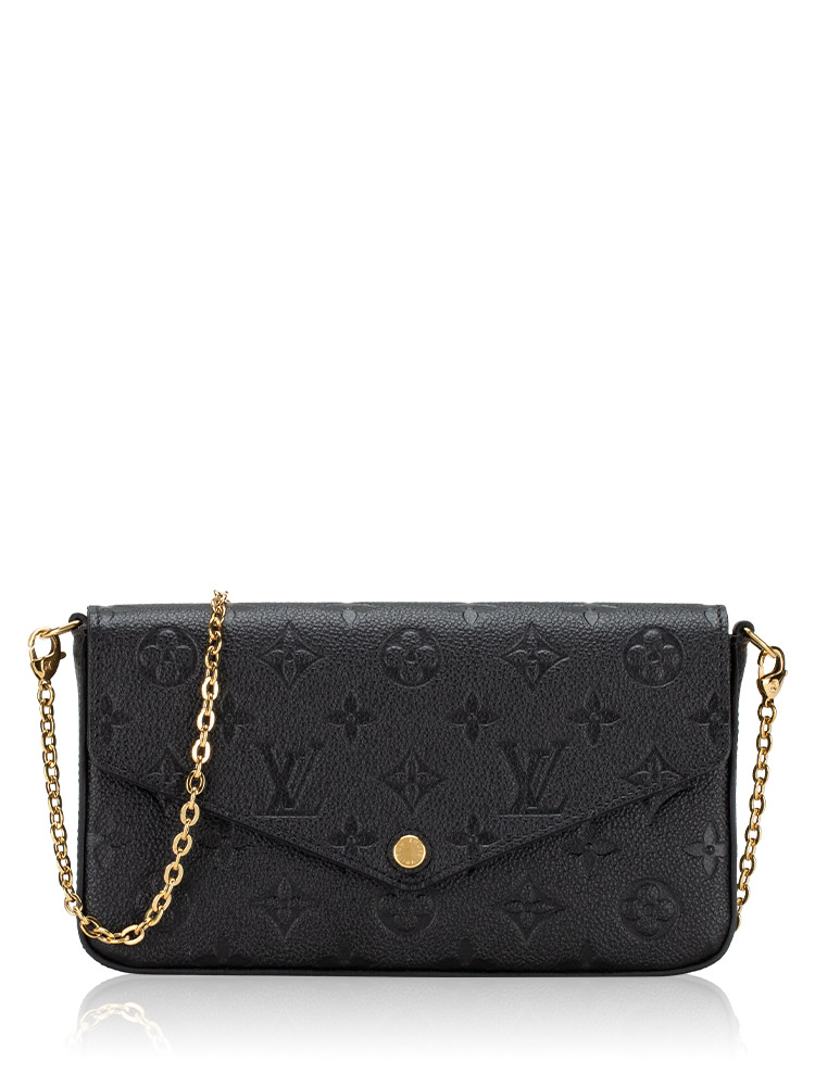 Monogram Empreinte Felicie Pochette Noir