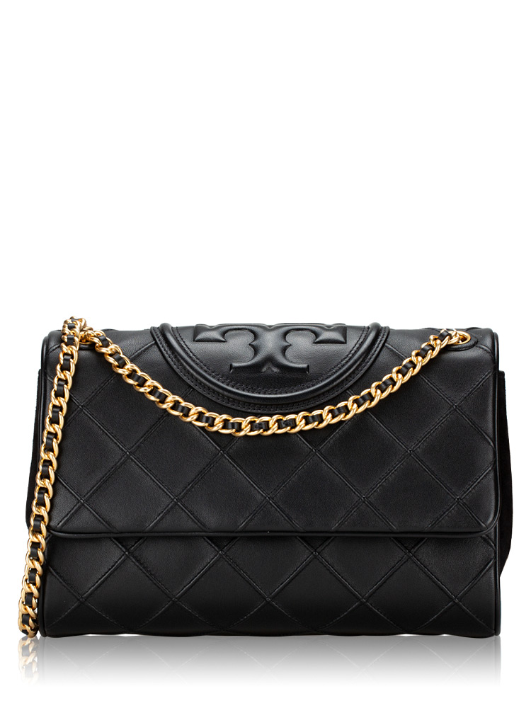 New Fleming Soft Convertible Shoulder Bag Black