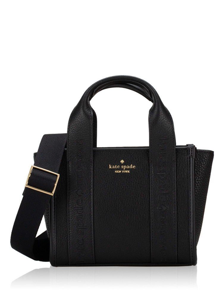 Kip Leather Mini Tote Black