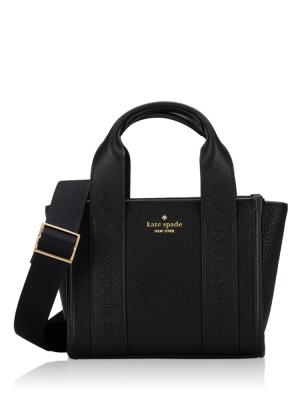 Kip Leather Mini Tote Black