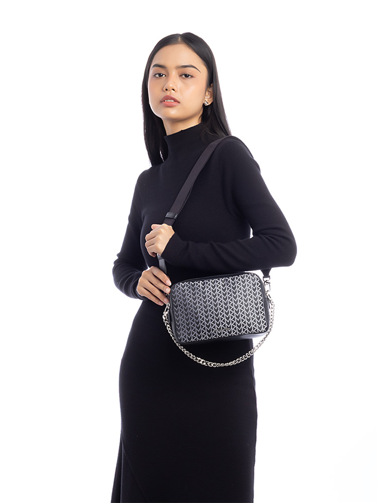 Signature Bryant Medium Double Zip Camera Bag Black