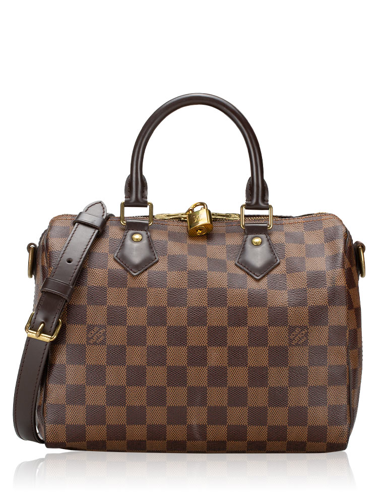 Damier Ebene Speedy 25 Bandouliere NM