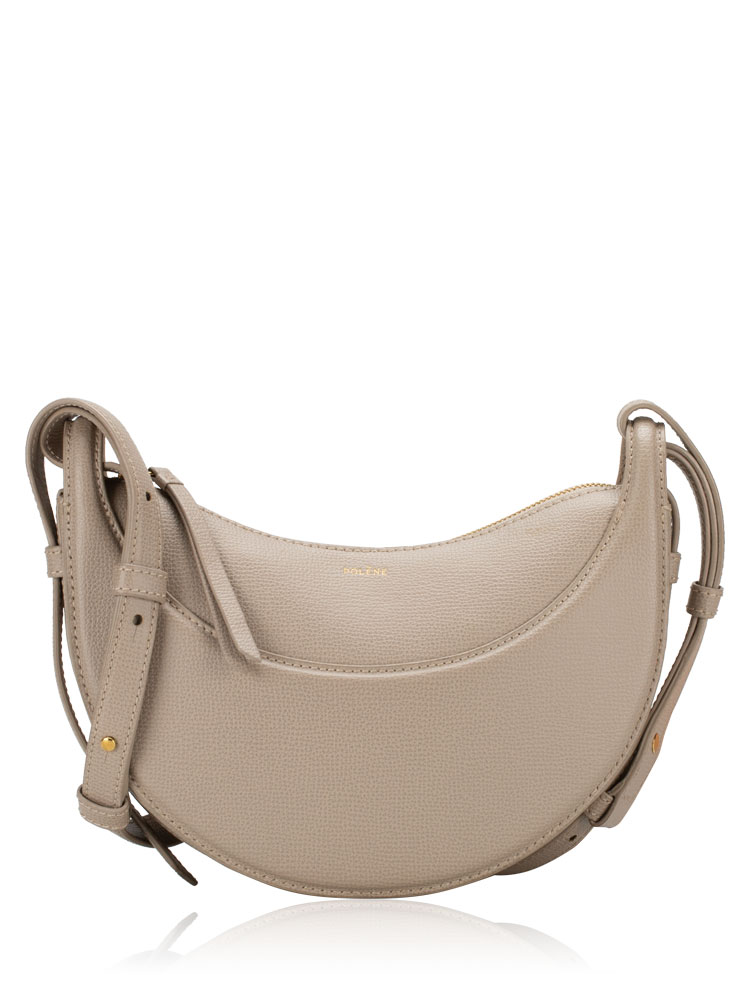 Textured Calfskin Numero Dix Taupe