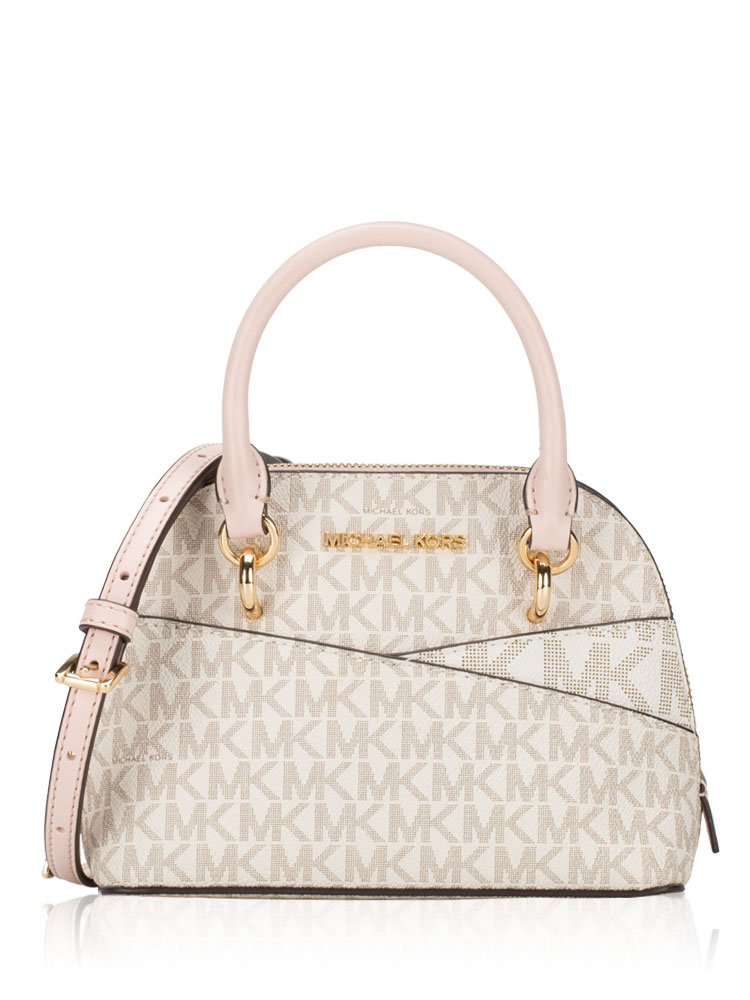 Signature Jet Set Dome XS Crossbody Powder Blush