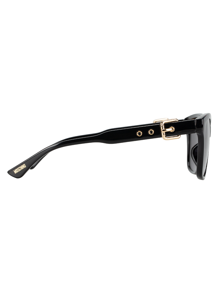 MOS149/F/S Rectangular Sunglasses Black