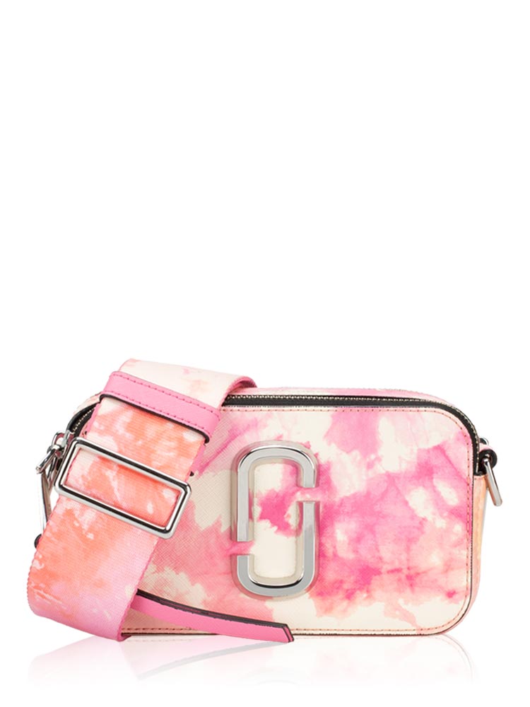 H122L01PF21 The Snapshot Tie Dye Crossbody Pink Multi