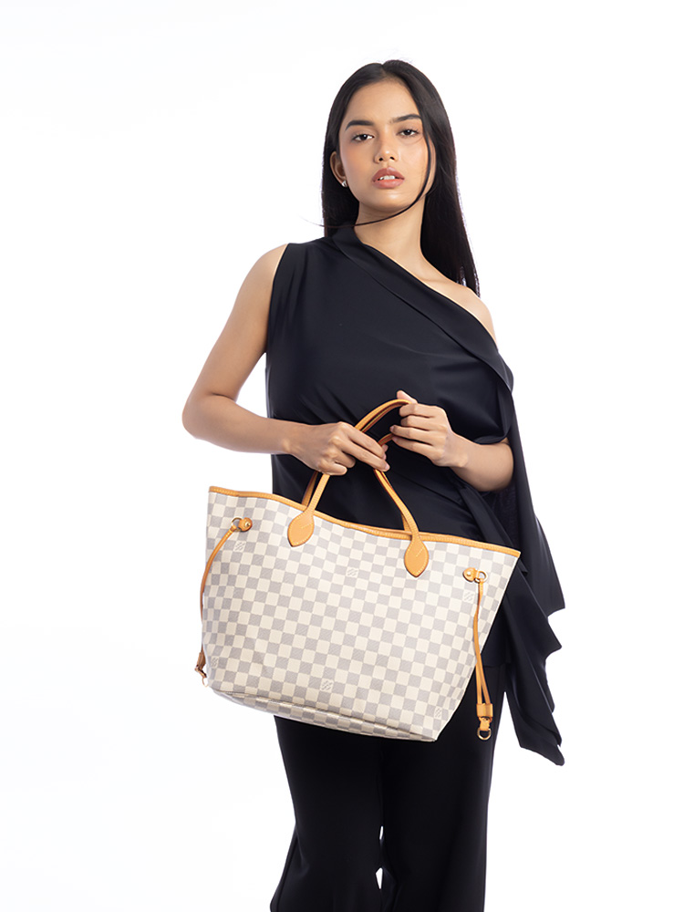 Damier Azur Neverfull MM