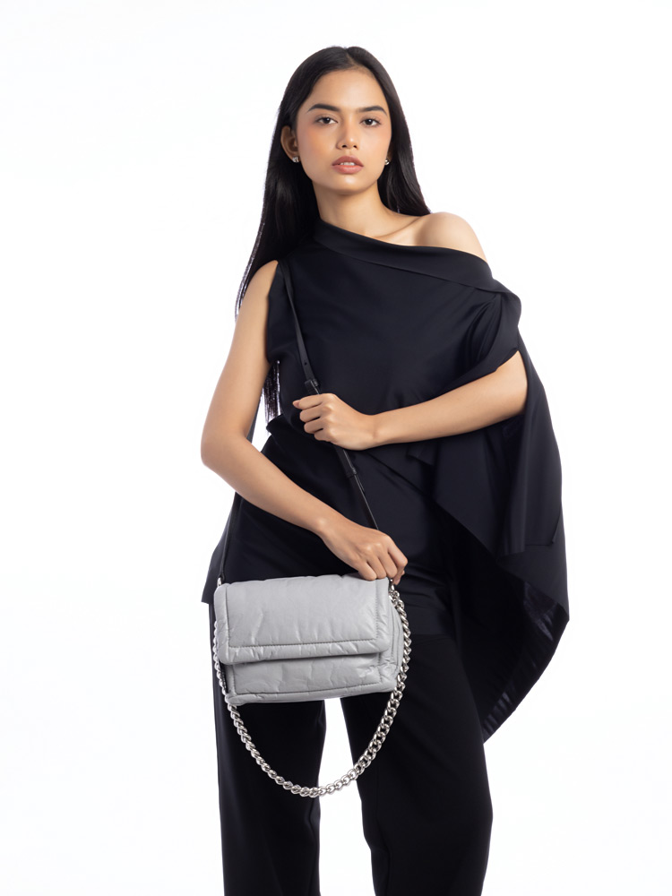 H954L01RE21 The Pillow Shoulder Bag Subway Grey