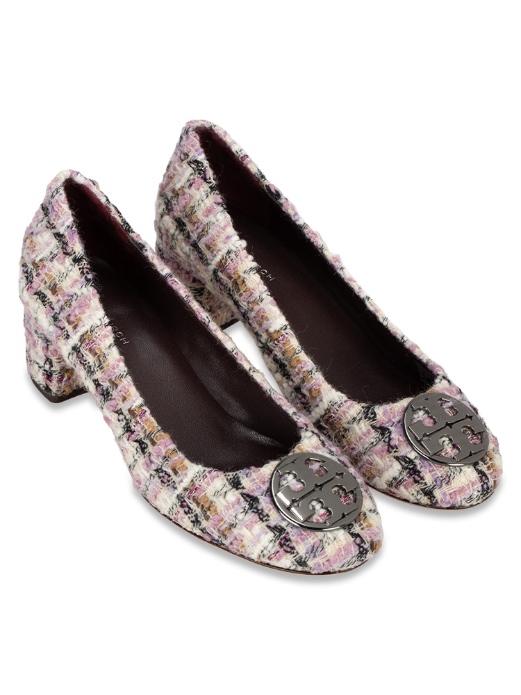 Chelsea Tweed Pump Shoes Pink Sz 6