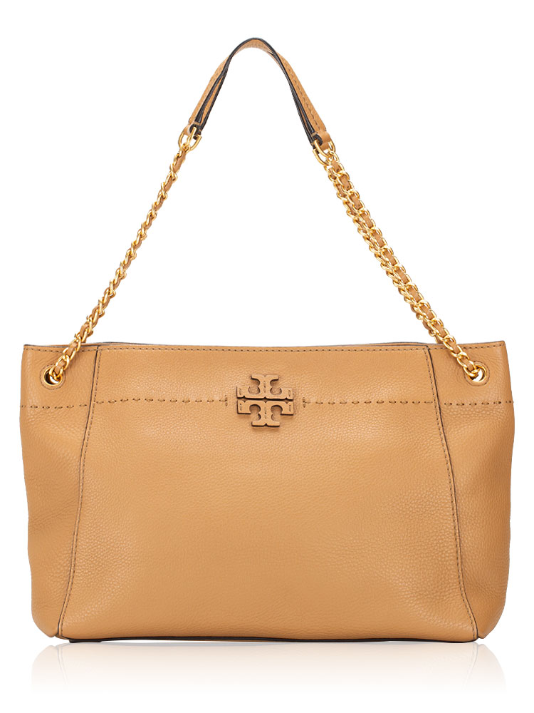 McGraw Chain Slouchy Tote Tiramisu