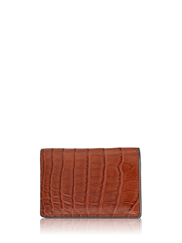 Alligator Pocket Organizer Tobacco