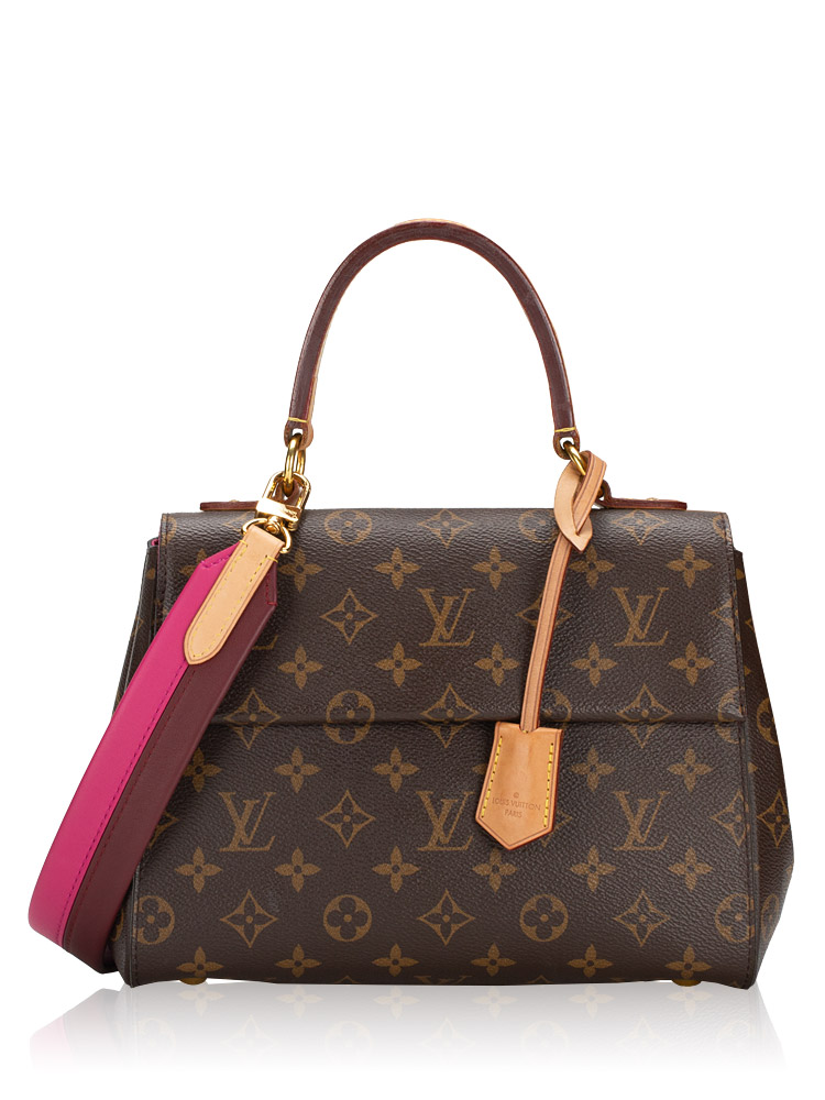 Monogram Cluny BB Bordeaux Fuchsia