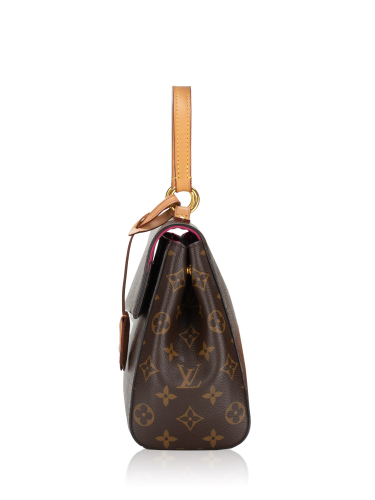 Monogram Cluny BB Bordeaux Fuchsia