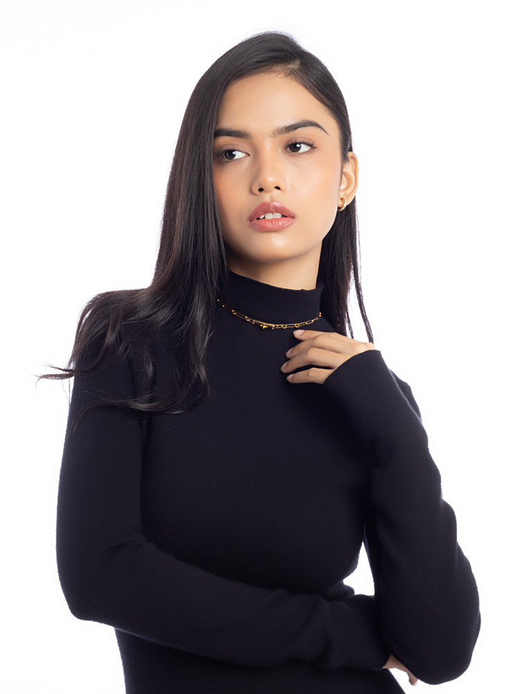 18K Yellow Gold Diamond Kelly Chaine Choker Necklace