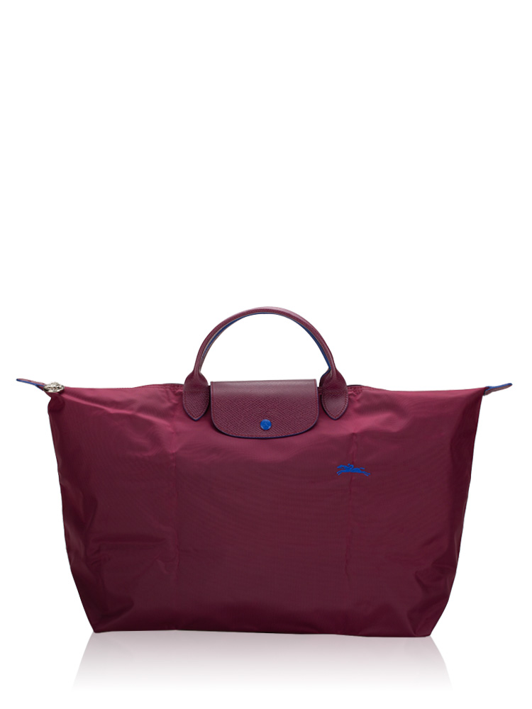 Le Pliage Club Traveler Bag Plum