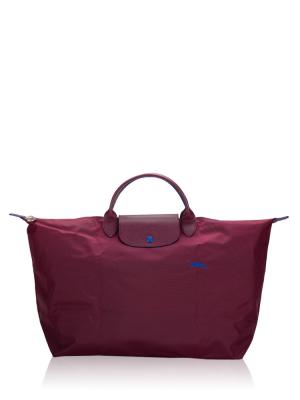 Le Pliage Club Traveler Bag Plum