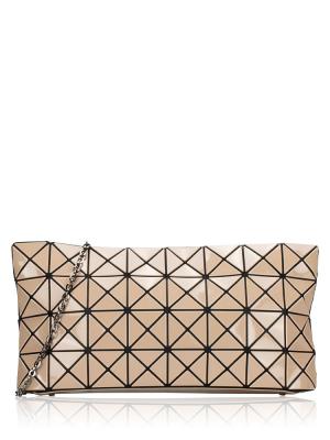 Bao Bao Lucent Chain Clutch Beige