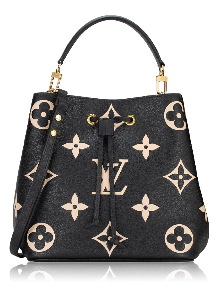 Monogram Empreinte Bicolor Neonoe MM Black Beige