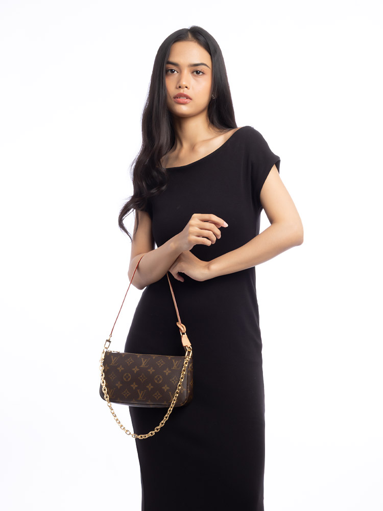 Calfskin Puzzle 10 Mackintosh Re-edition Zip Wallet Mocca Multicolor