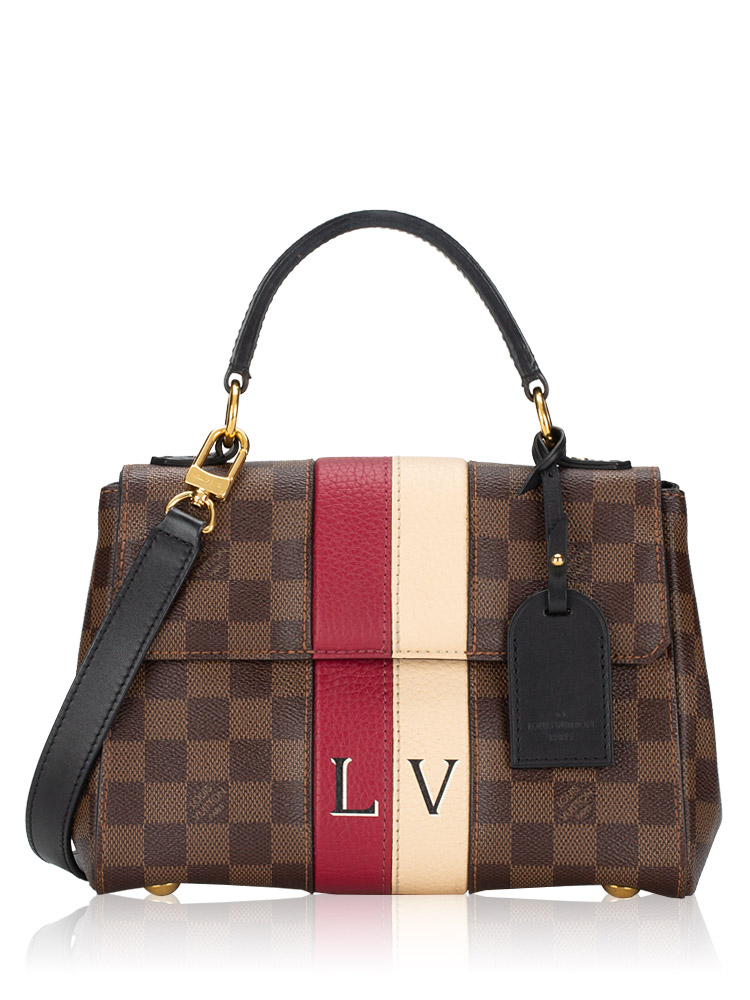 Damier Ebene Bond Street BB Stripe Bordeaux Creme