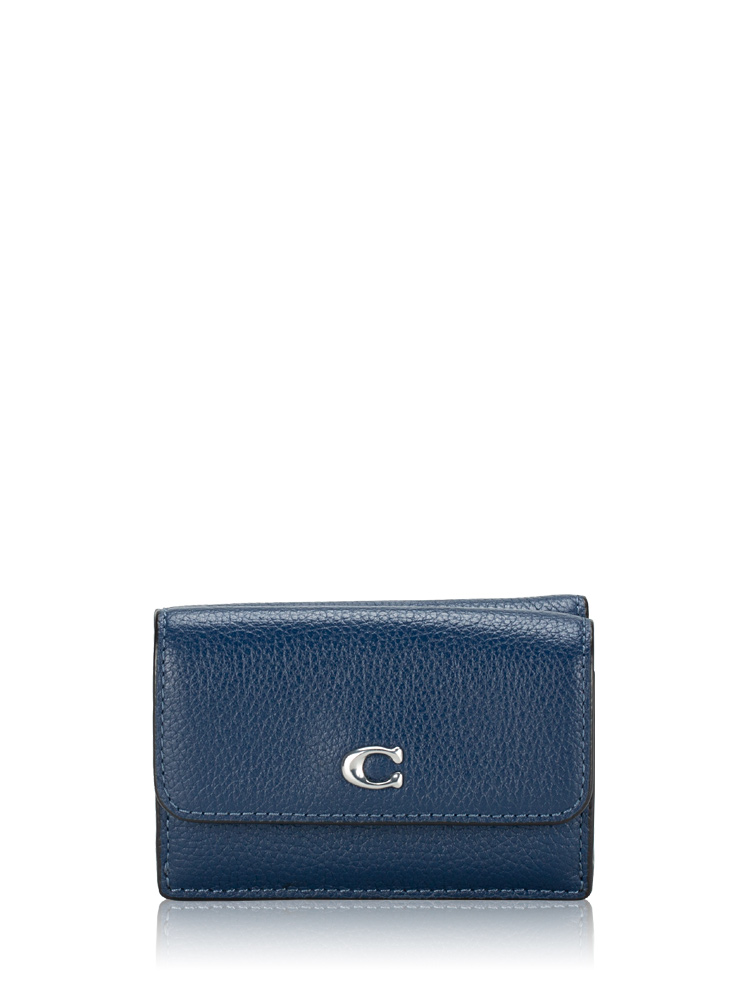 CM437 Essential Mini Trifold Wallet Navy