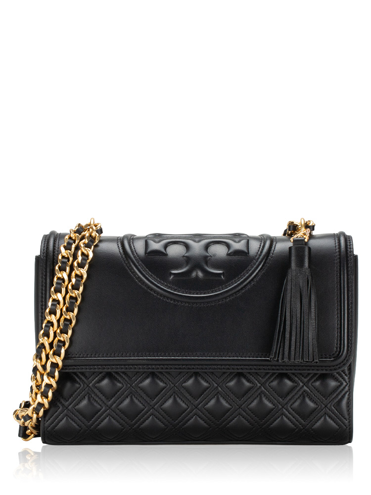 New Fleming Convertible Shoulder Bag Black