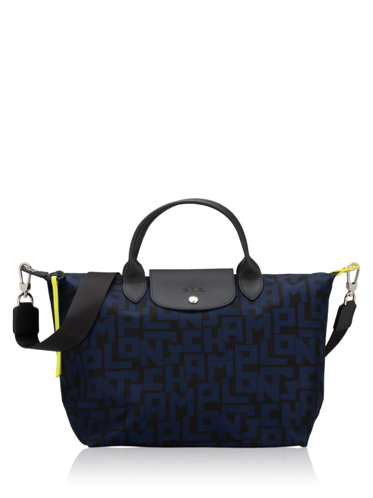 Le Pliage LGP Medium SH Black Navy 