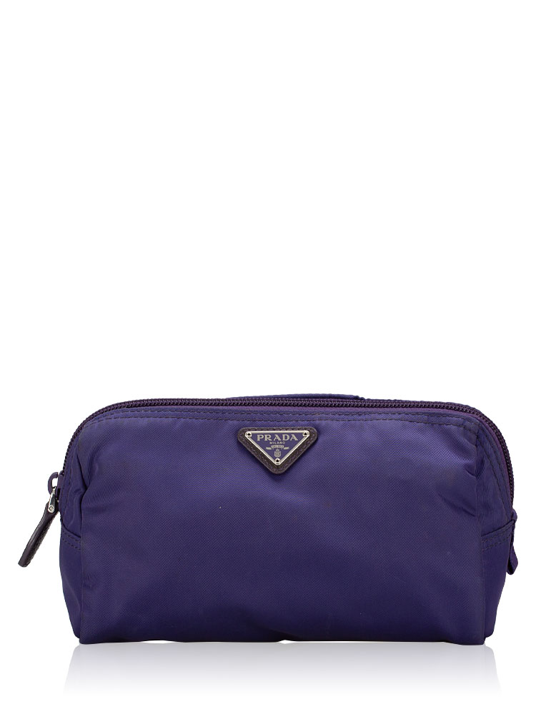 1NA693 Tessuto Cosmetic Pouch Viola